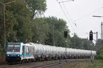 Railpool/RTB Cargo 186 110 am 23.9.13 mit einem Kesselzug in Ratingen-Lintorf.