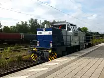 RBH 801 durchfährt im flotten Tempo Gladbeck-West 15.07.2014