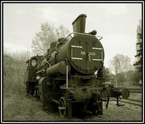 Ebenfalls am 23.4.2006 im Heizhaus Strasshof vor sich hin rostend - 156.3423 (BB� 270/DRB 56.34)