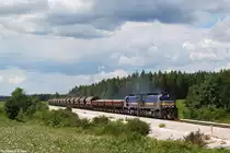 2062 116 + 2062 103 mit dem 61103 am 12.07.2014 bei Gospic.