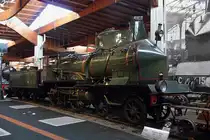 Dampflok Typ 220 - C 145  coupe vent  (windschnittig), Baujahr 1900, Cité du train, 2.10.12 