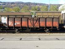 SBB G�terwagen Es 21 85 519 5 581-6 im SBB G�terbahnhof von Biel-Bienne am 18.11.2006