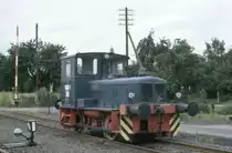 Lok  Basaltnickel  Deutz Nr. 57860 am 17.7.1987 in Oberwiddersheim.