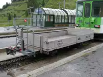 tpc / BVB - Vorstellwagen Om 727 im Bergendbahnhof auf dem Col de Bretaye am 20.07.2014