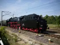 BR 03 2155-4 beim rangieren im Bf. Leipzig-Plagwitz am 01.08.2014