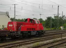 DB 261 043-4 am 30.07.2014 in Magdeburg Hbf.