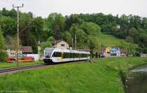 526 792 (RABe 94 85 7 526 792-7 CH-THB) als S1 23141 am 09.05.2013 bei Au SG