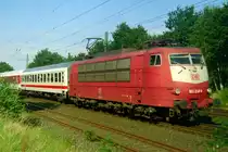 103 230 mit IR 1136  Seeadler  (Kiel–K�ln) am 16.08.2002 in Klecken