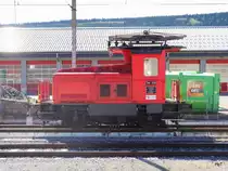 travys - Rangierlok Tem 2/2 329 / 97 85 1220 329-7 abgestellt in Sentier-Orient am 17.08.2014