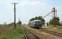 812/814 306 am 23.08.14. mit dem PT2503 von Zrenjanin nach Belgrad in Lukicevo.