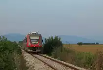 711 002 mit dem PT2606 von Vrsac nach Belgrad am 23.08.14.