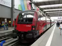ÖBB Railjet 1116 230 mit dem Railjet nach Budapest am 14.08.14 in München Hbf 
