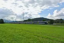 RBDe 562 001-8 als Domino Ersatz bei Court�telle. S 17983, 01.09.2014.