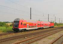 D-DB 50 80 86-33 016-6 DABbuzfa 778.4 mit der RB 16369 von Sangerhausen nach Erfurt Hbf, am 11.07.2014 in Großrudestedt.