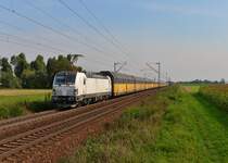 193 812 mit einem ARS-Altmann am 04.09.2014 bei Plattling.