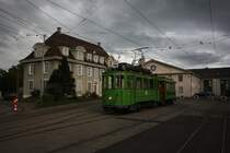 Ce 2/2 126 + C2 309 vorm Depot Dreispitz am 23.08.2014