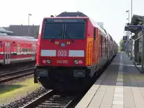 245 002 im Bahnhof Illertissen,am18.9.2014
