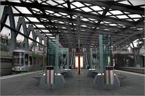 Messe/Ost (EXPO-Plaza) - 

Dieser Bahnhof ist der Endpunkt einer 9,1 km langen Neubaustrecke, die in mehren Abschnitten von 1998 bis 2000 eröffnet wurde. Sie wird auch als  D-Süd -Strecke bezeichnet, das sie ursprünglich an den vierten Innenstadttunnel (D-Strecke) angeschlossen werden sollte. Dieser vierte Stadtbahntunnel wurde vor allem aus finanziellen Gründen bisher nicht realisiert, obwohl es unter dem Steintor und dem Raschplatz (am Hauptbahnhof) schon beträchtliche Vorleistungen gibt. Kurzfristig wurde vor der EXP0 auch überlegt, diesen Tunnel zu bauen und gleich fast bis zum Messegelände komplett die neue Strecke im Tunnel zu führen. Schließlich wurde entschieden die neue Strecke oberirdisch zu bauen (bis auf ein kurzes Tunnelstück in Bemerode) und sie zunächst mal an die C-Strecke anzubinden. 

01.11.2006 (M)