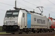 Railpool/Metrans E186 183 am 19.10.13 in Dedensen-Gümmer.