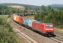 185 047 mit TEC 41935 (Maschen–Linz) am 20.07.2010 in Haunetal-Neukirchen
