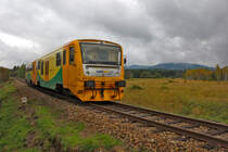 914 114-4 als Os 18008 nach Nové Údolí bei Dobrá.Bild vom 14.4.2014