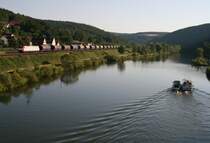 185 CL 005 mit DGS 90184 (Neuburg [Donau]–K�ln Eifeltor) am 20.07.2010 in Wernfeld