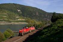 294 859-4 & 294 608-5 als Lz in Trechtingshausen am 17.09.14