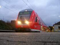 Ein 766.4 am Abend des 4.1.2007 in Osnabr�ck Hbf.