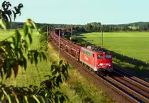 140 172 mit G�terzug Richtung Bremen am 10.07.2003 zwischen Maschen und Jesteburg