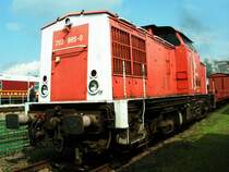 Hier eine Lok der Baureihe 202. Sie wurde w�hrend des 16. Heizhausfestes in Chemnitz Hilbersdorf aufgenommen.