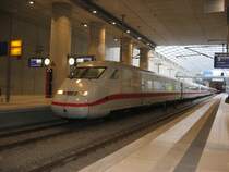 Dieser ICE-Steuerwagen wartet am 02.01.2007 darauf nach Berlin zur�ck fahren zu k�nnen