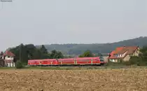 612 160-2 und 612 017-4 als RE 3609 (Hannover Hbf-Halle(Saale) Hbf) bei Othfressen 4.9.14