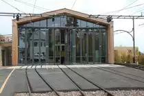 Die neue kürzlich eingeweihte Remise in Oberbozen/Soprabolzano.07.10.14