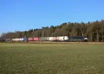 189 283 mit einem KLV am 14.12.2013 bei Eglhating. 