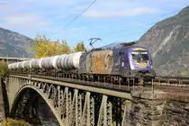 Am 11.10.2014 gelang es mir die 1116.135  Michelangelo - Galileo Galilei  mit dem Leerkerosinzug GAG 47879 (Flughafen München - Koper) auf der Angerschluchtbrücke abzulichten. 