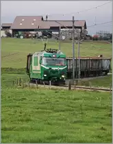 Nachdem im ersten Zug nicht alle Zuckerrüben Platz fanden, wurde am frühen Nachmittag ein zweiter Sieben-Wagen-Zug beladen, welcher nun ab Mauraz die Fahrt nach Morges antritt. 
15. Oktober 2014