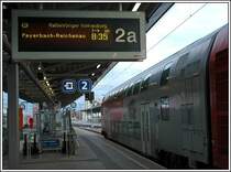 Eines meiner Transportmittel am 6.1.2007. Es gibt ja wirklich sehr komische Zugnamen, aber der schl�gt einfach alles *gg*