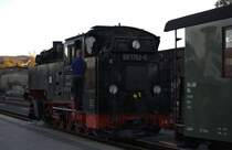 99 1762-6  rangiert in Dippoldiswalde. 19.10.2014 17:30 Uhr.