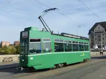 BVB - Be 4/4 482 unterwegs auf Diesntfahrt am 24.09.2014