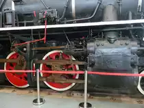 Triebwerk der Mikado  Zhu De  der Baureihe Jiefang im Beijing Railway Museum, 3.7.14 