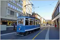 Ce 4/4 1350 am Ende der Rundfahrt beim Bahnhof Oerlikon. (18.10.2014)