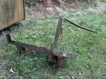 20.10.2014 Bahnhof Lubiewo / Liebesseele, auf die nächste HU wartendes, leicht museales Schienenfahrzeug