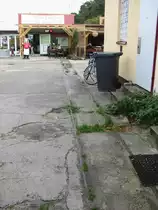 21.10.2014 Misdroy. Reste einer  Hafen  - Feldbahn am nördlichen Strandende