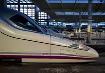 Kurzer Trip nach Málaga/2: der Hochgeschwindigkeitszug (AVE) wartet schon. Madrid, 29.9.2014