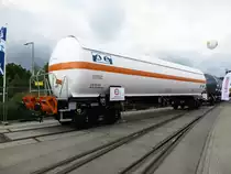 Kesselwagen auf der Innotrans 2014 am 25.09