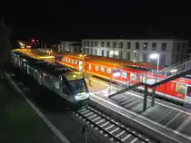Am Abend des 27.09.2014 im Bahnhof von Vienenburg