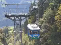 Stockhornbahn - Kabine Nr.1 unterwegs am 08.10.2014