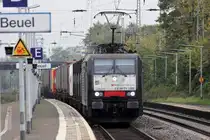 ES 64 F4-082 unterwegs für SBB Cargo in Bonn-Beuel 25.10.2014