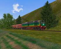 PTKiKG BR232 008 mit Kohlezug in Ri. Krynica