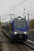 Meridian ET308 am 10.11.13 auf Testfahrt in M�nchen-Heimeranplatz.